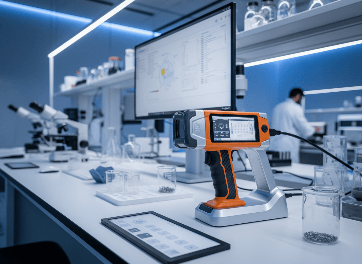 XRF analyzer technology used for lead paint testing